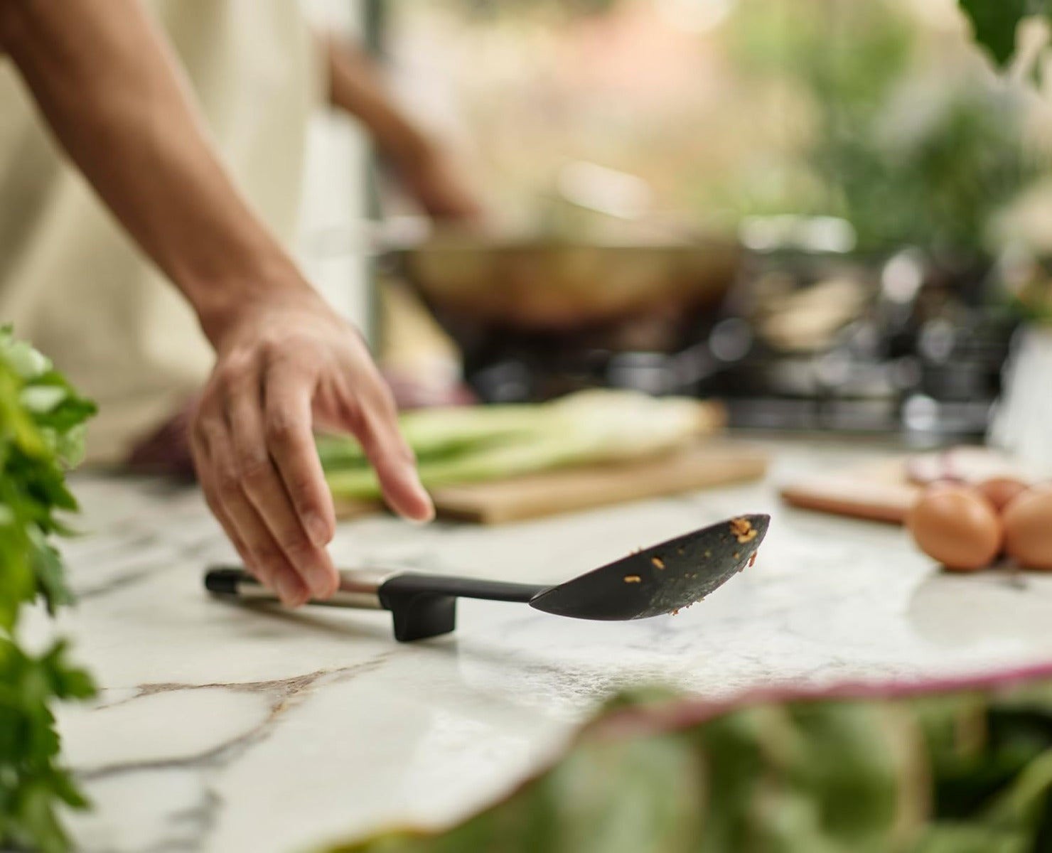 Joseph Joseph Elevate Stainless-Steel Silicone Solid Spoon
