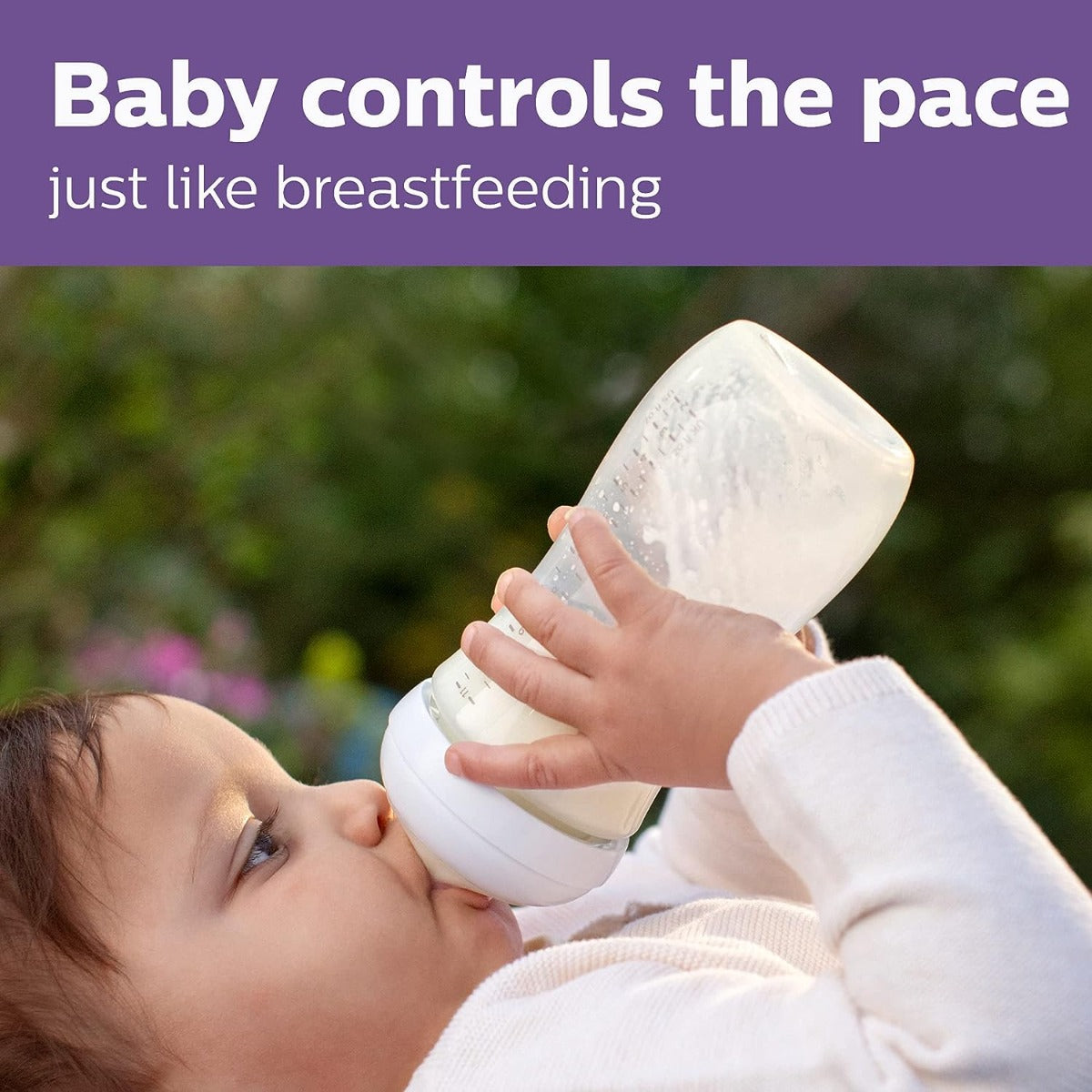 Philips Avent Natural Response 330ml Milk Baby Bottles (2-pack)