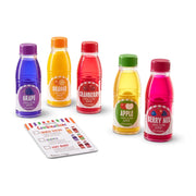 Melissa & Doug Tip & Sip Toy Juice Bottles Food Set, 6pcs