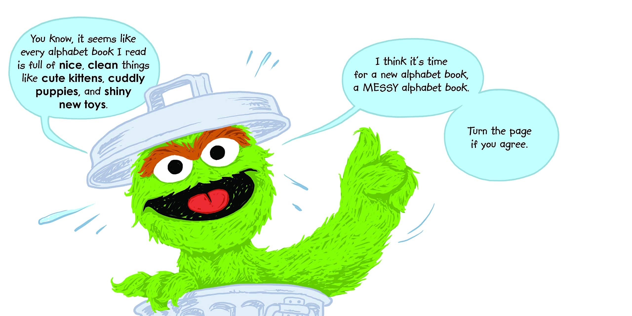 The Messy Alphabet Book! Story Book