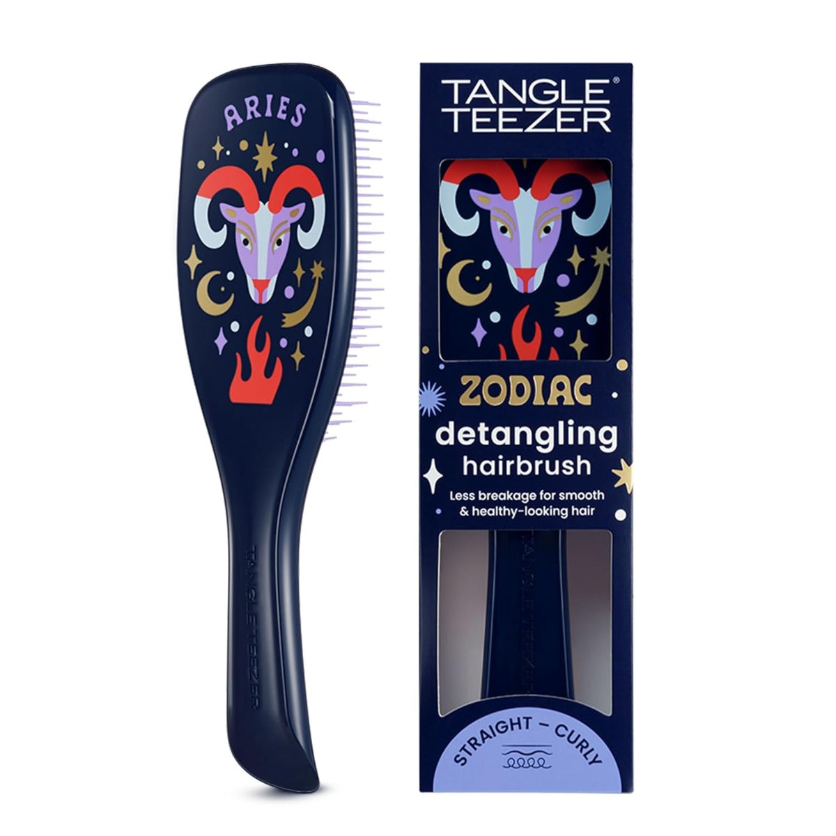 Tangle Teezer The Ultimate Detangler Regular Hairbrush, Straight & Curly (29 Colours) - Pupsik Singapore