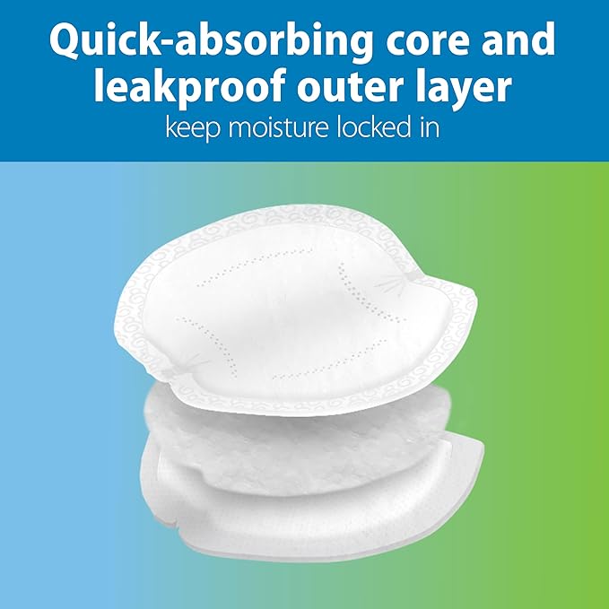 Dr. Brown's Disposable Breast Pads - Oval-Shaped (60 pads)