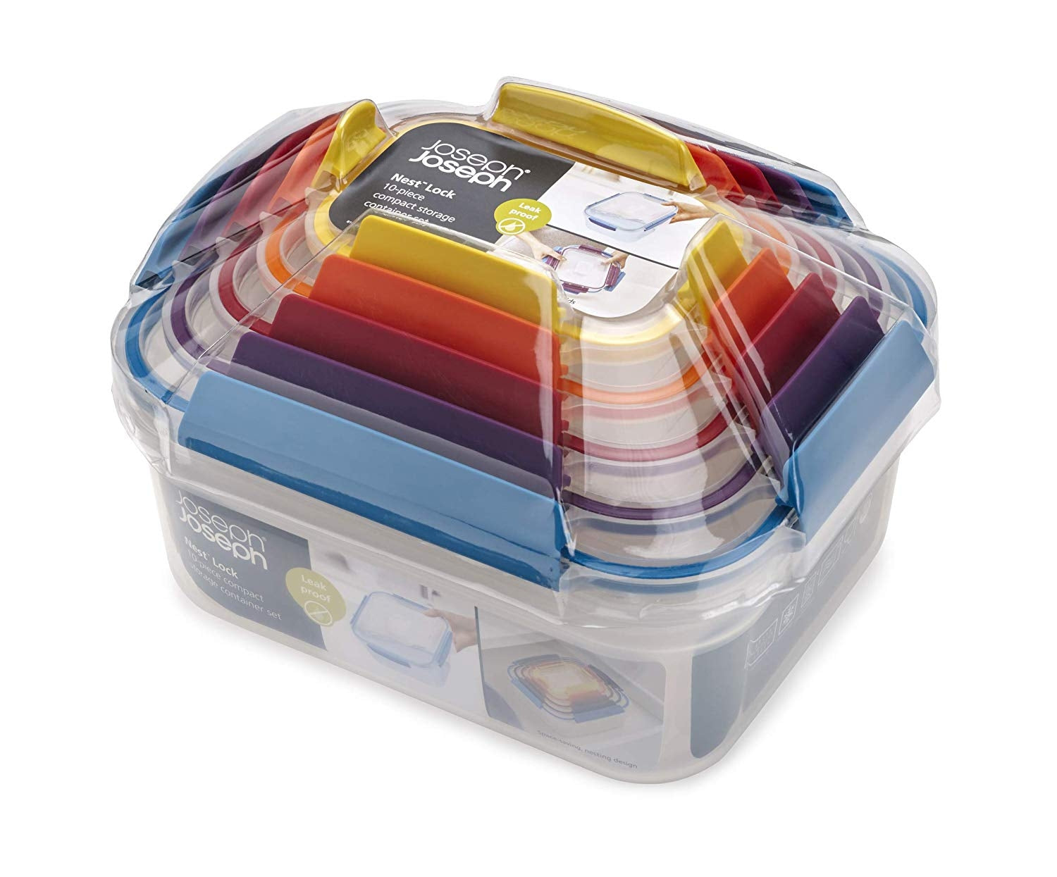 Joseph Joseph Nest Lock Multi-Size Containers (5pc)