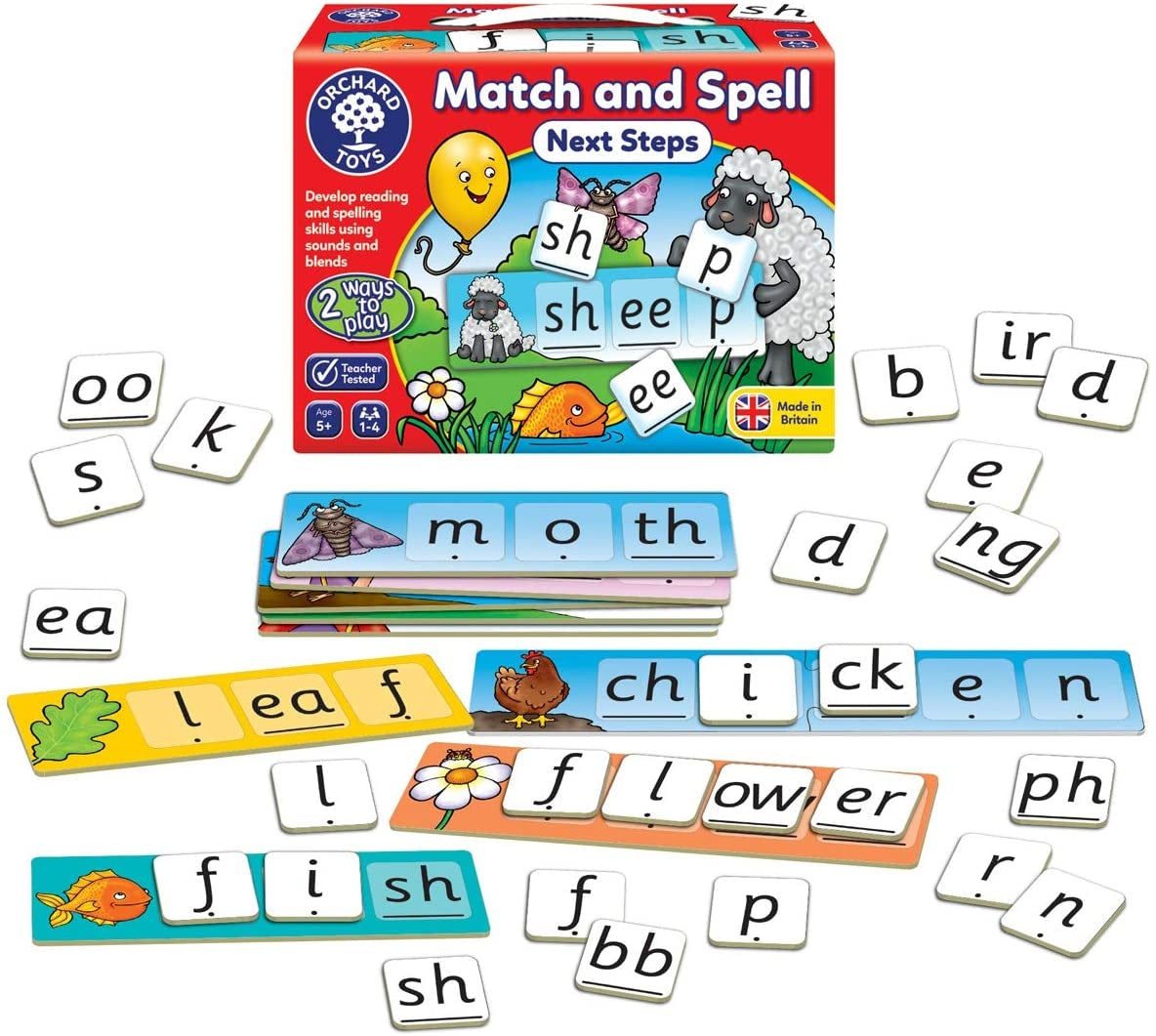 Orchard Toys Match and Spell Next Steps Game