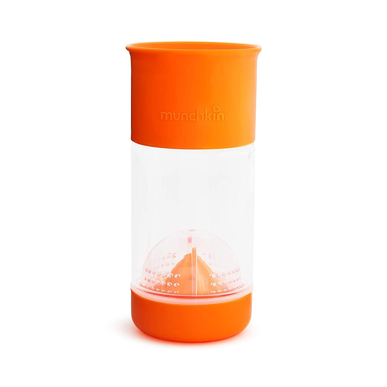 Munchkin Miracle 360° Fruit Infuser Toddler Spill-Proof Cup, 14oz (3 Colours)