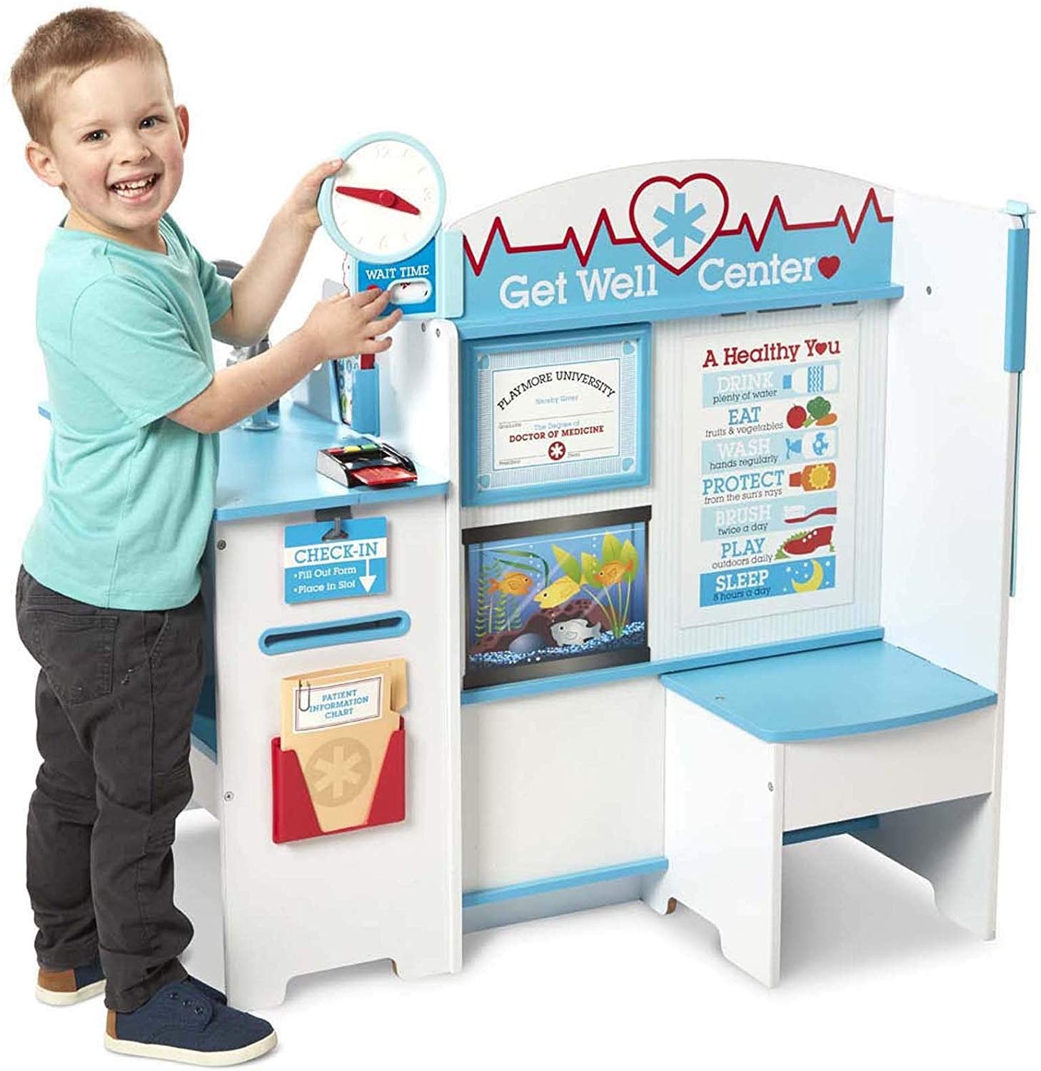 Melissa & Doug Get Well Doctor Activity Center