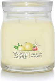 Yankee Candle Signature Medium Jar Candle, 2-wicks (13oz) - Iced Berry Lemonade