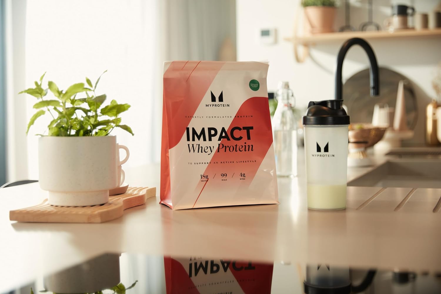 MyProtein Impact Whey Protein Powder (Natural Chocolate), 2.5KG - Exp 04/26