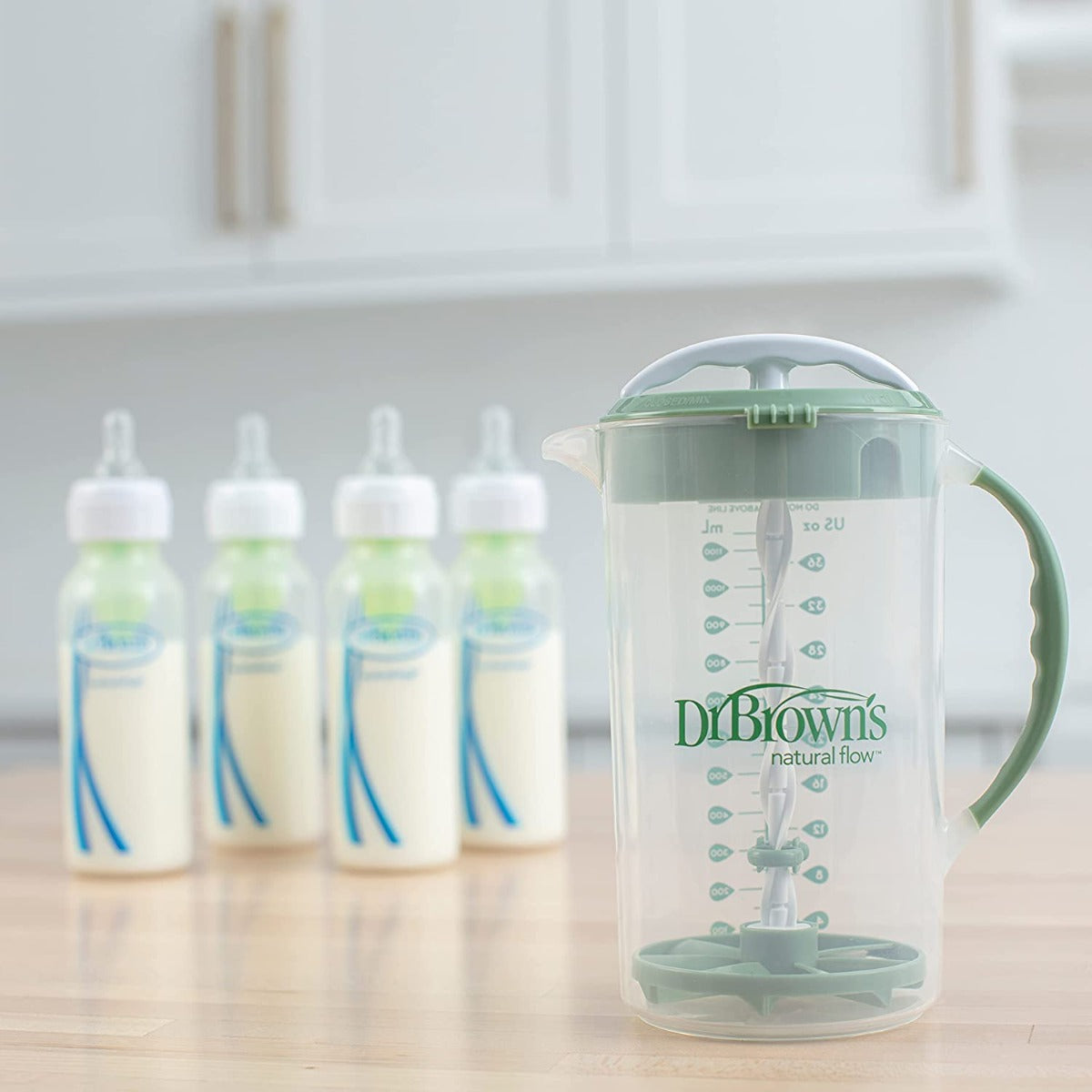 Dr. Brown’s Natural Flow® Formula Mixing Pitcher (5 Colors) - Pupsik Singapore