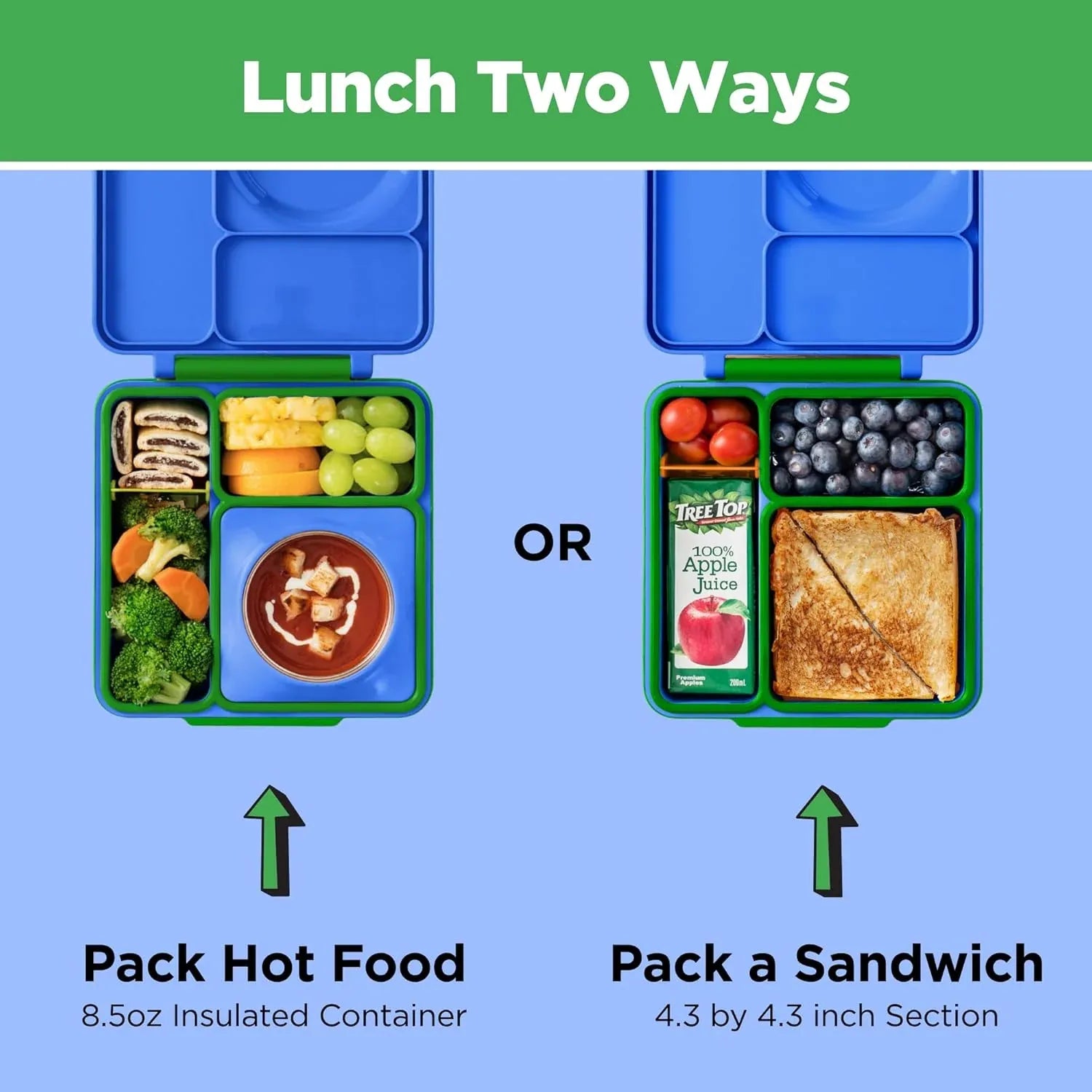 OmieBox Hot & Cold Insulated Bento Box (12 Colours) - Pupsik Singapore