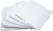 Green Sprouts Organic Cotton Muslin Face Cloths (5pk) - White