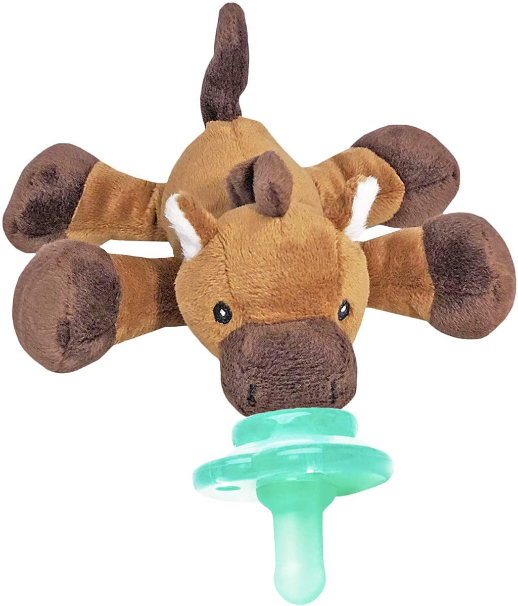 Nookums Paci-Plushies Buddies Pacifier Holder (7 Designs) - Pupsik Singapore