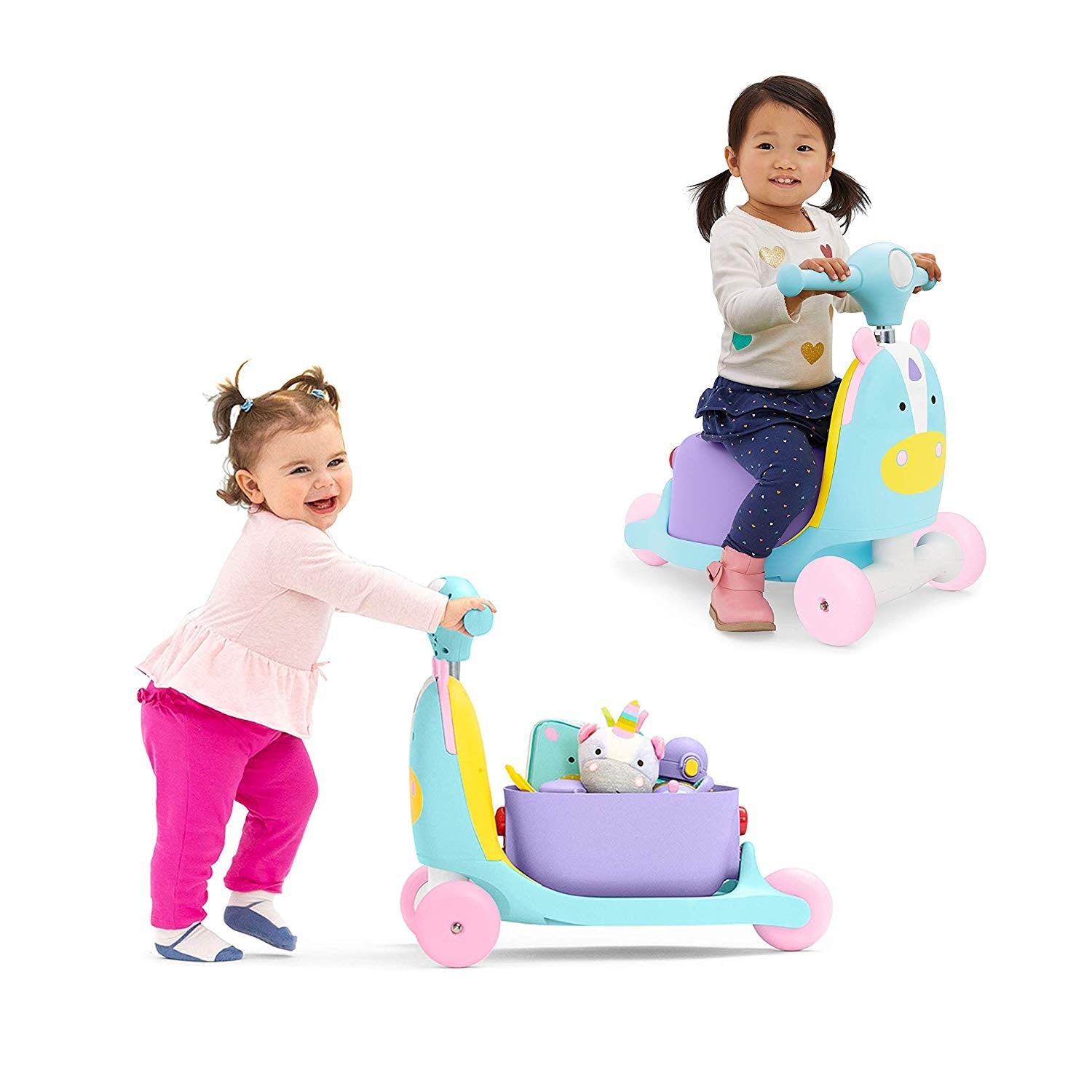 Skip Hop Zoo 3-In-1 Ride On Toy (2 Designs) - Pupsik Singapore