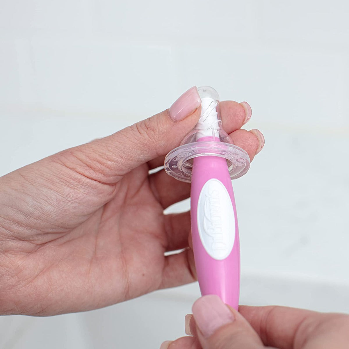 Dr. Brown's Soft Touch Bottle Brush - Pink