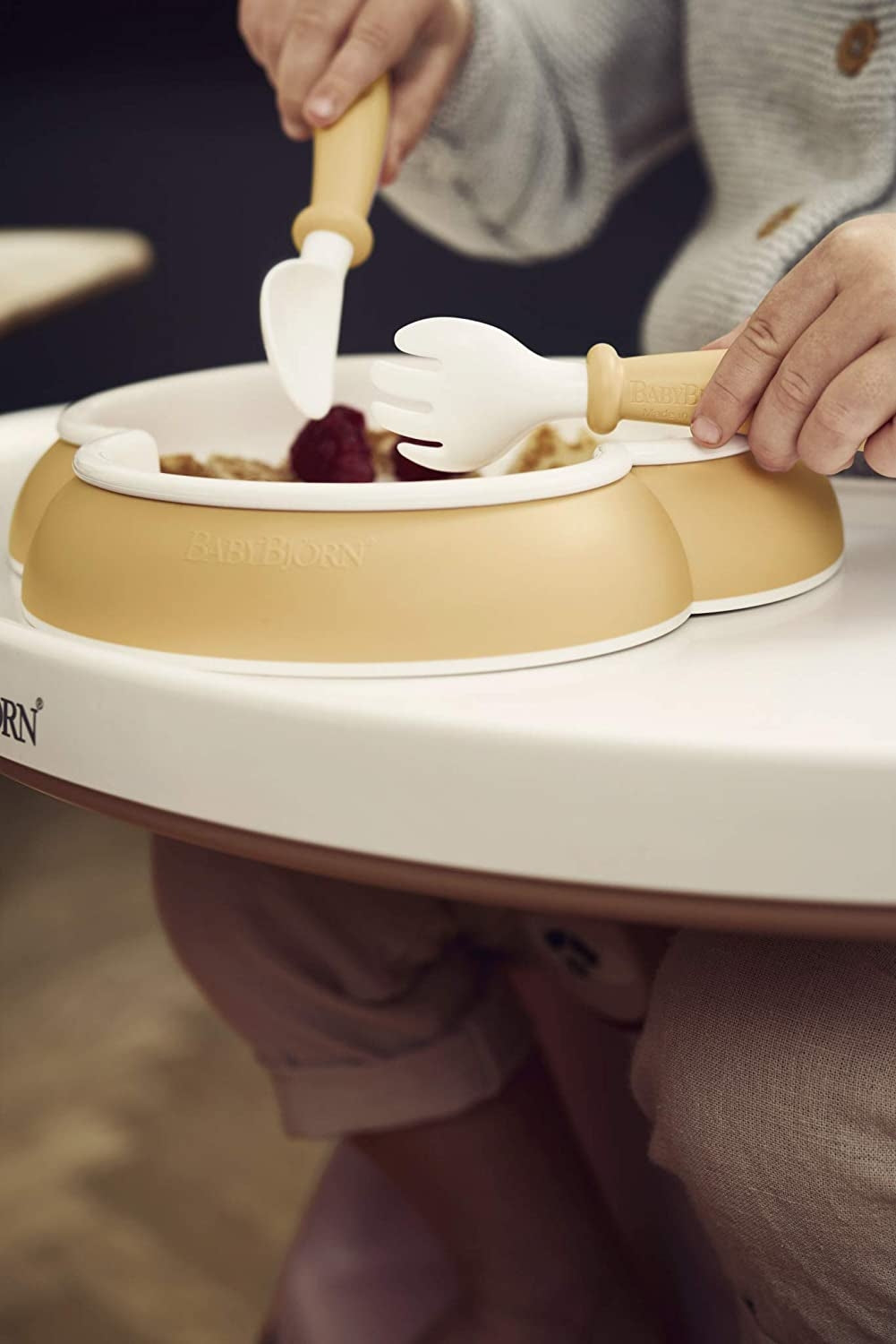 Baby Bjorn Baby Feeding Set (4 Colours) - Made in Sweden - Pupsik Singapore