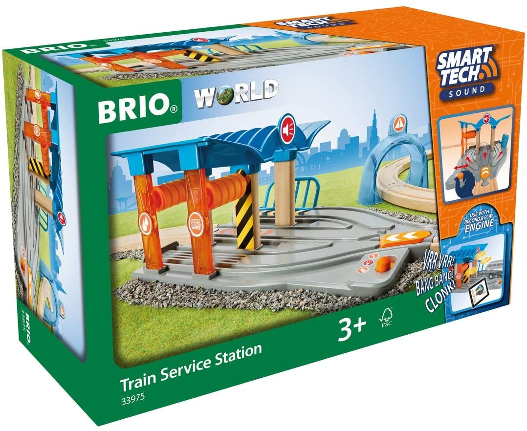 Brio Smart Tech Sound Train Service Station