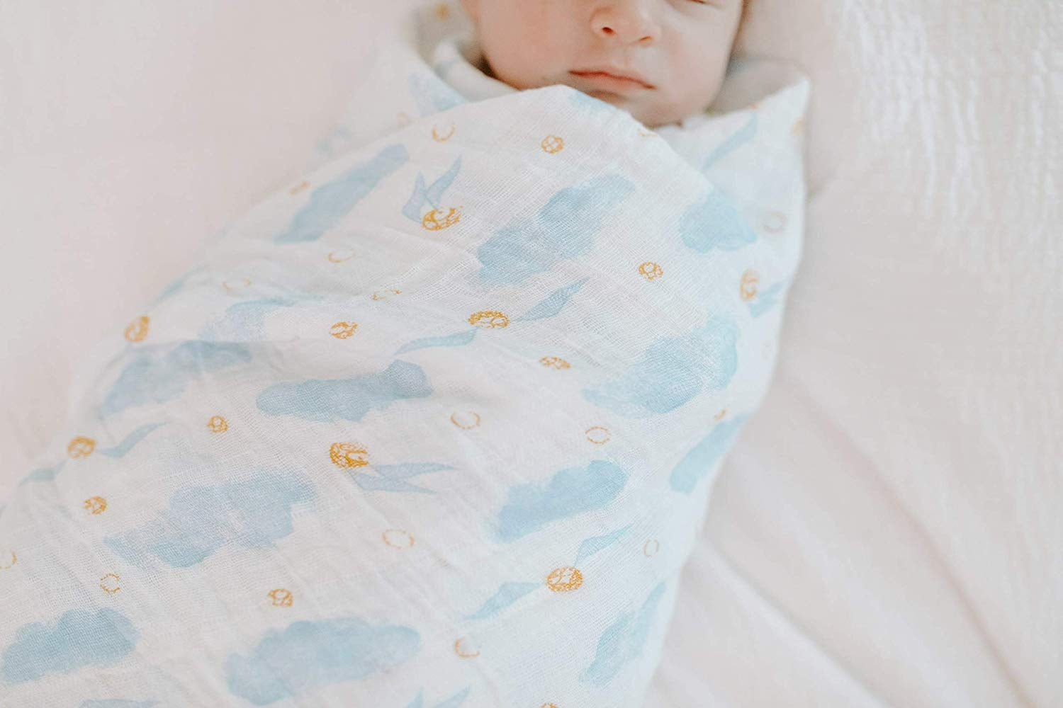 Aden Anais Classic Muslin Cotton Swaddle (47 x 47 in), 1pc - Snitch Dot