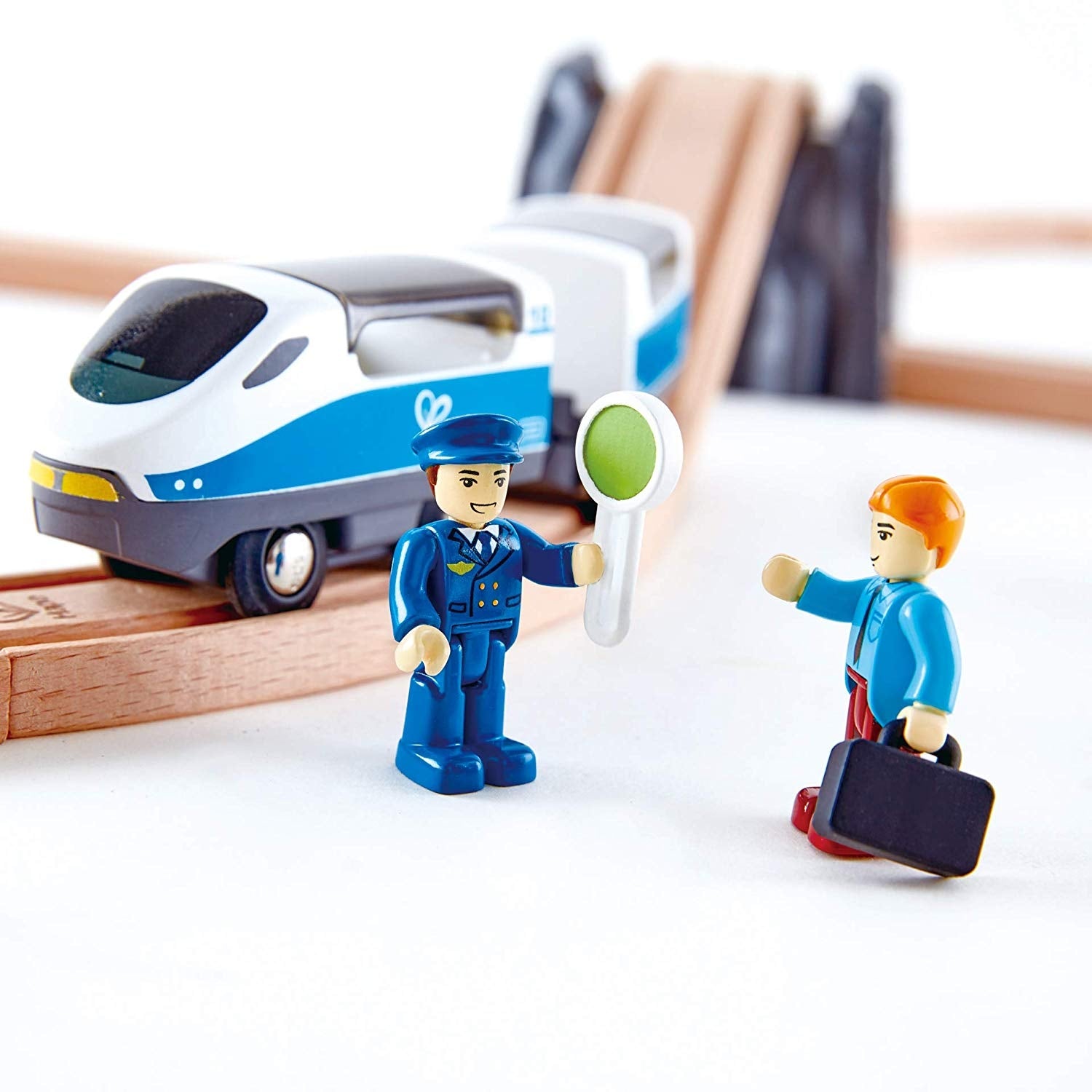 Hape Figure 8 Safety Train Railway Set