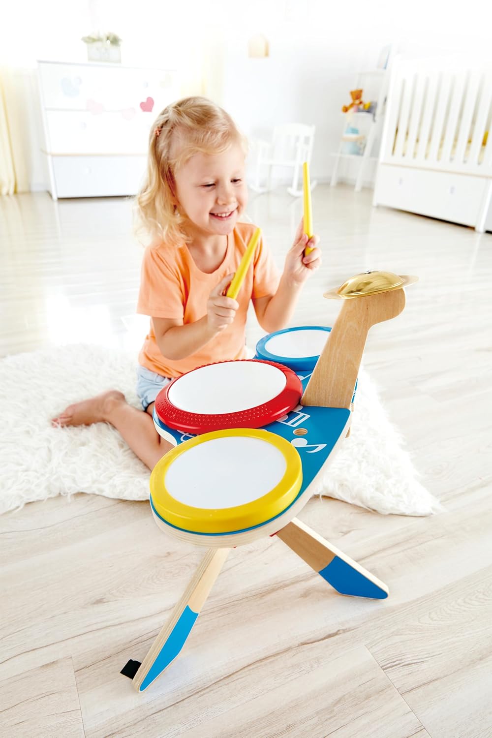 Hape Drum & Cymbal Set