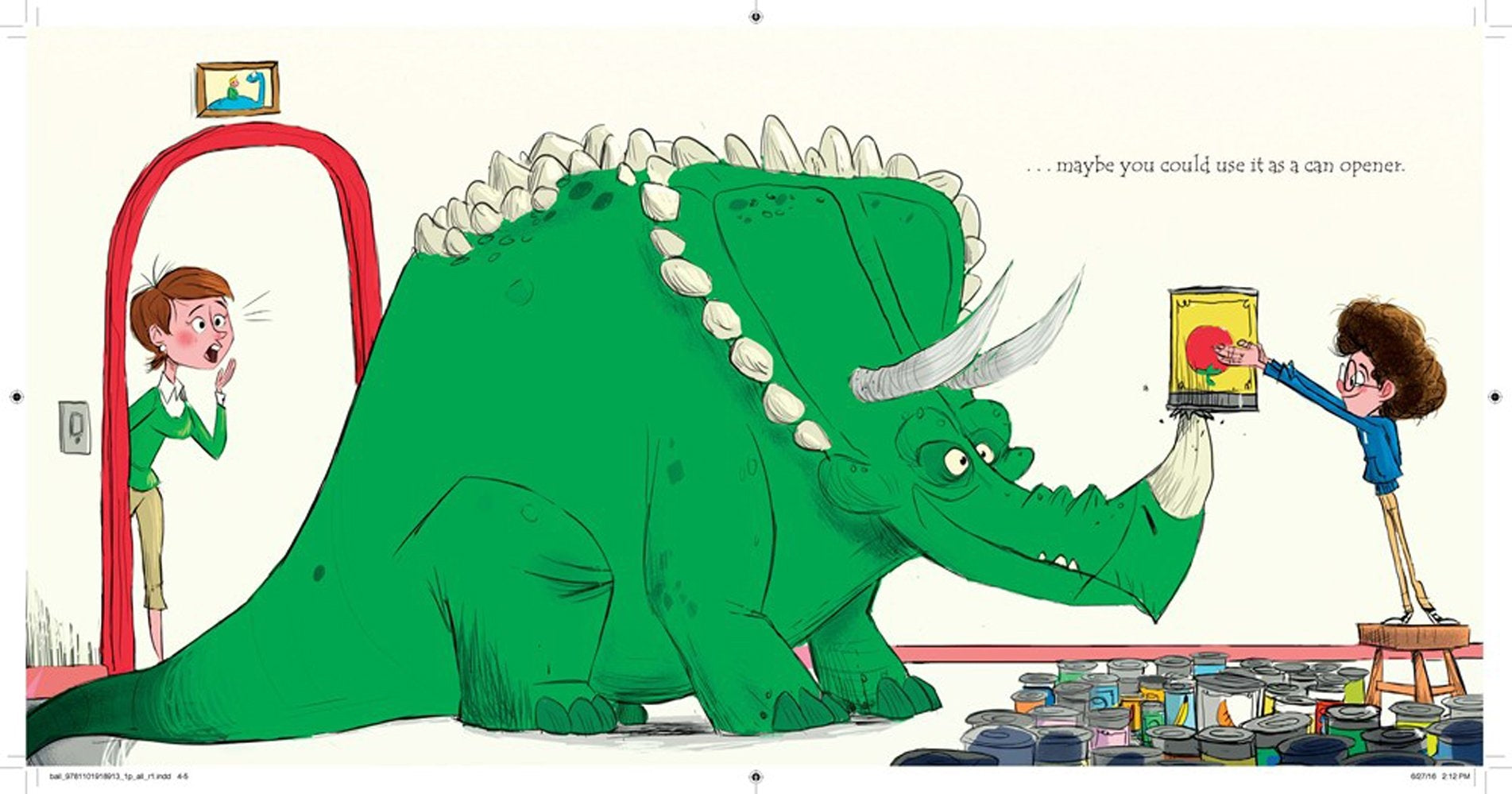 If You Happen To Have A Dinosaur Board Book