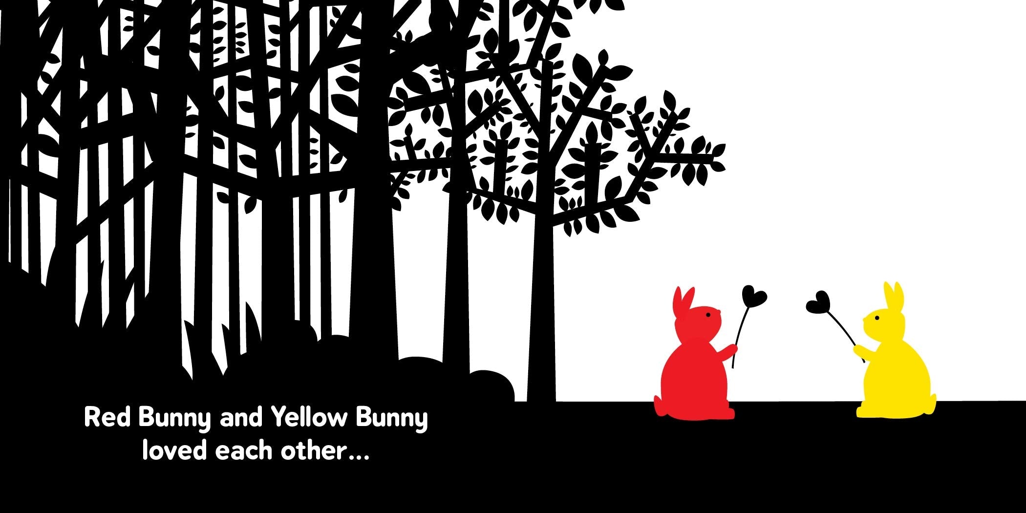 Red Bunny & Yellow Bunny Baby Board Book