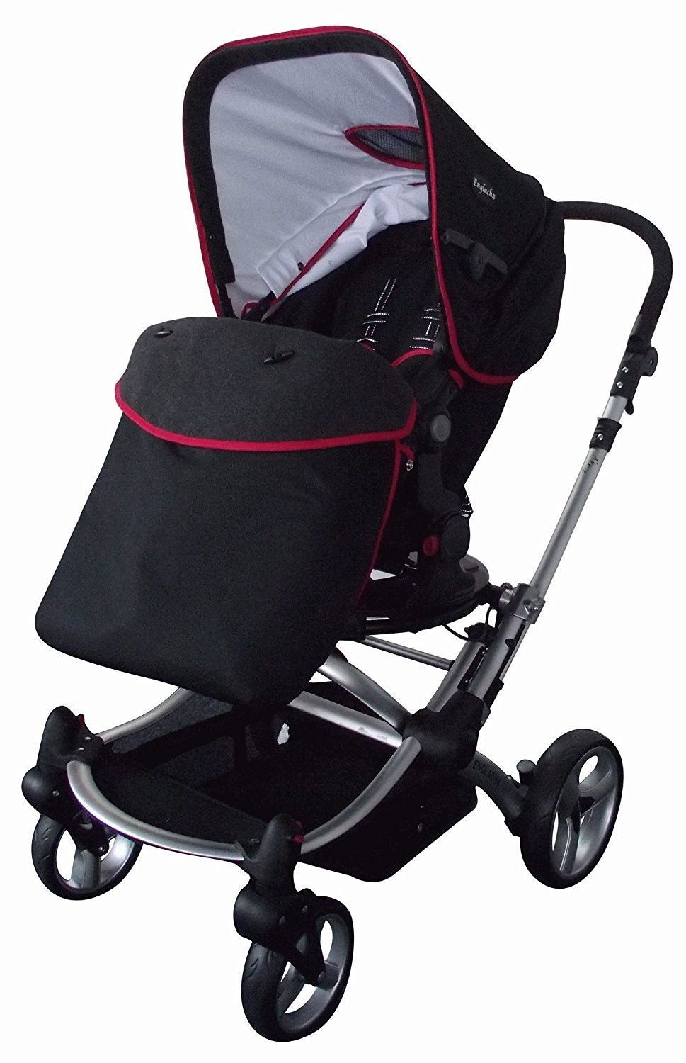 Englacha 3-in-1 Easy Stroller - Black