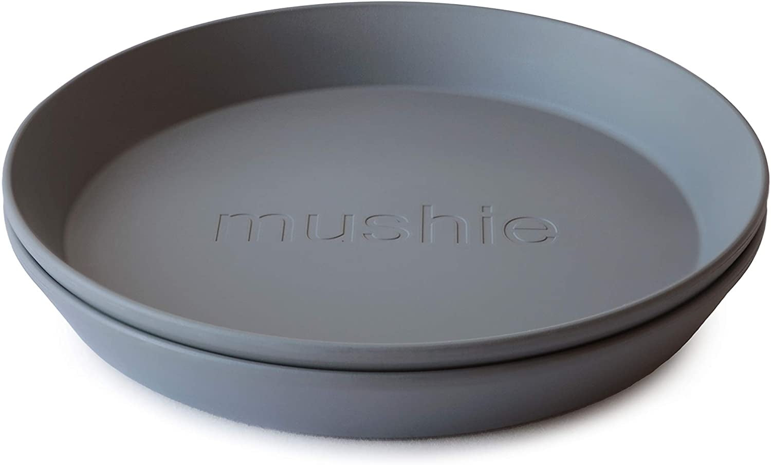 Mushie Round Dinner Plates (2pk) - 8 Colors - Pupsik Singapore