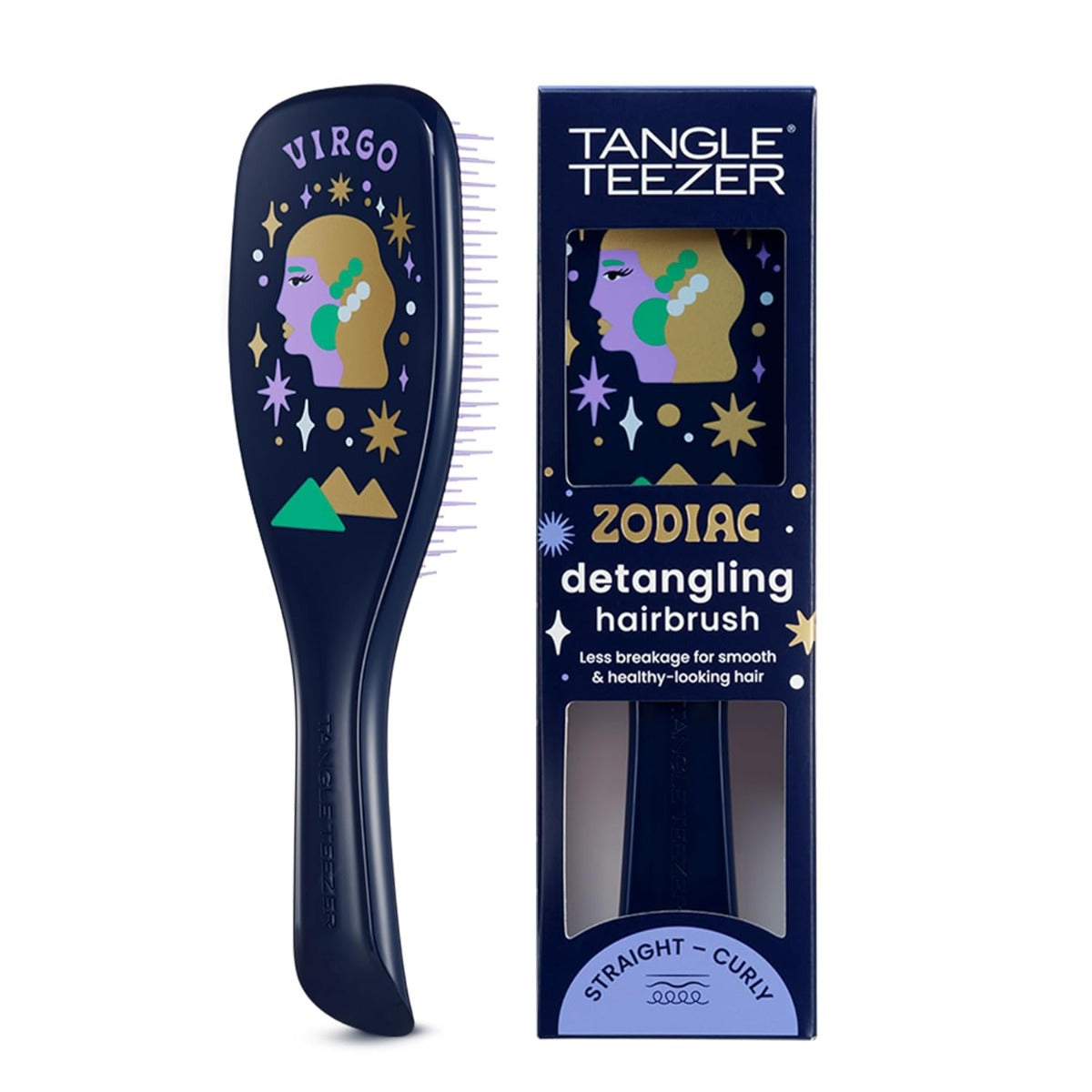 Tangle Teezer The Ultimate Detangler Regular Hairbrush, Straight & Curly (29 Colours) - Pupsik Singapore