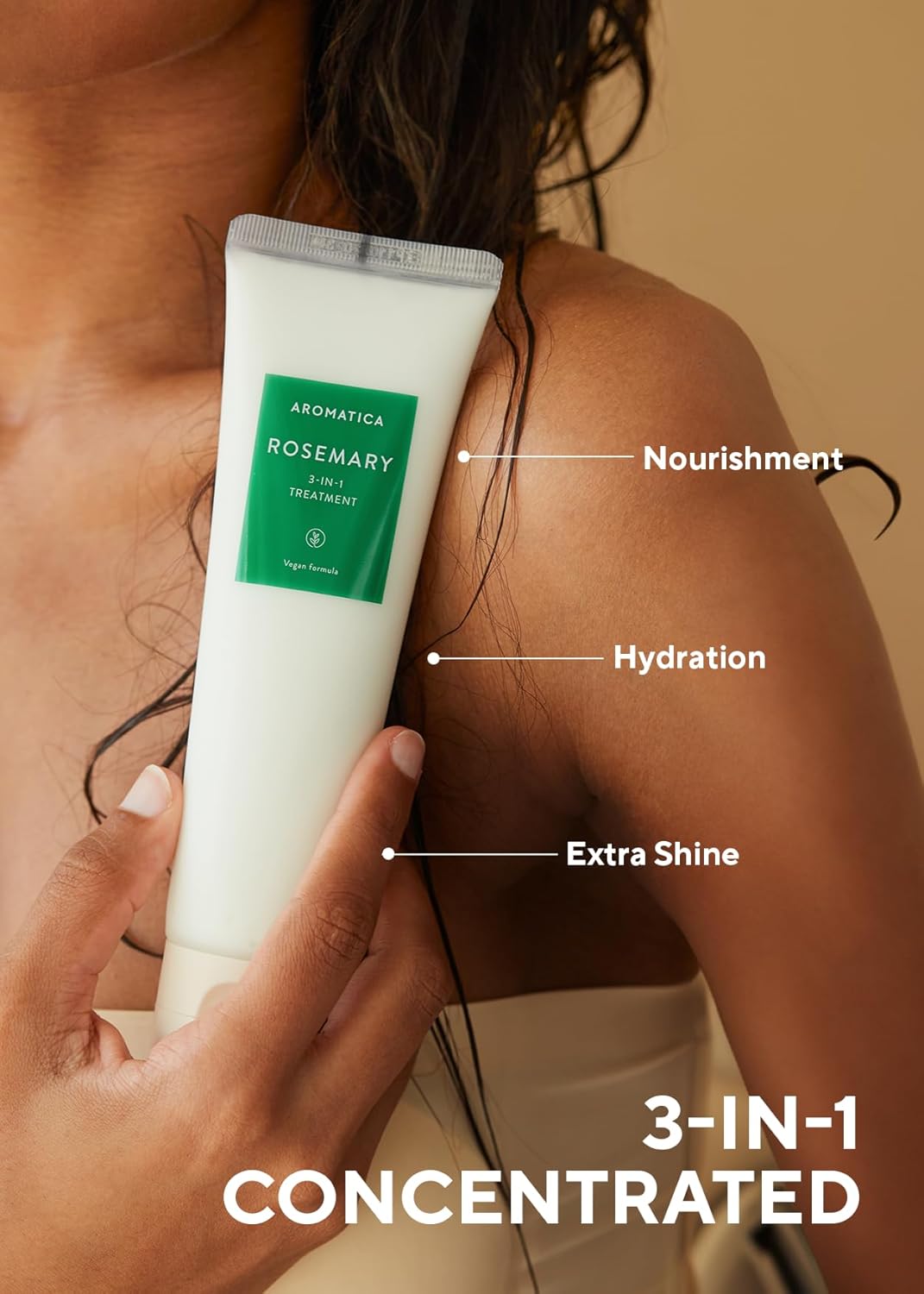 Aromatica Rosemary 3-in-1 Treatment, 160ml (Exp 05/27)