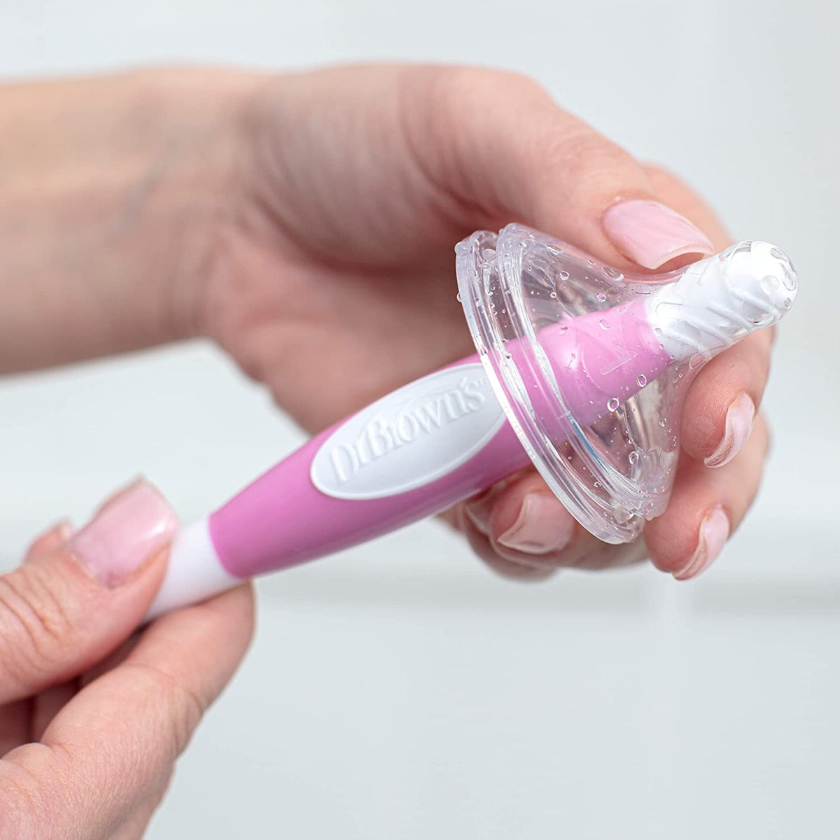 Dr. Brown's Soft Touch Bottle Brush - Pink