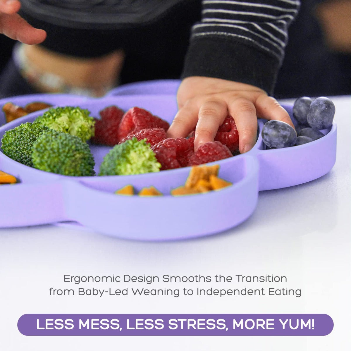 Grabease 4-Piece Self-Feeding Set (5 colors) - Pupsik Singapore