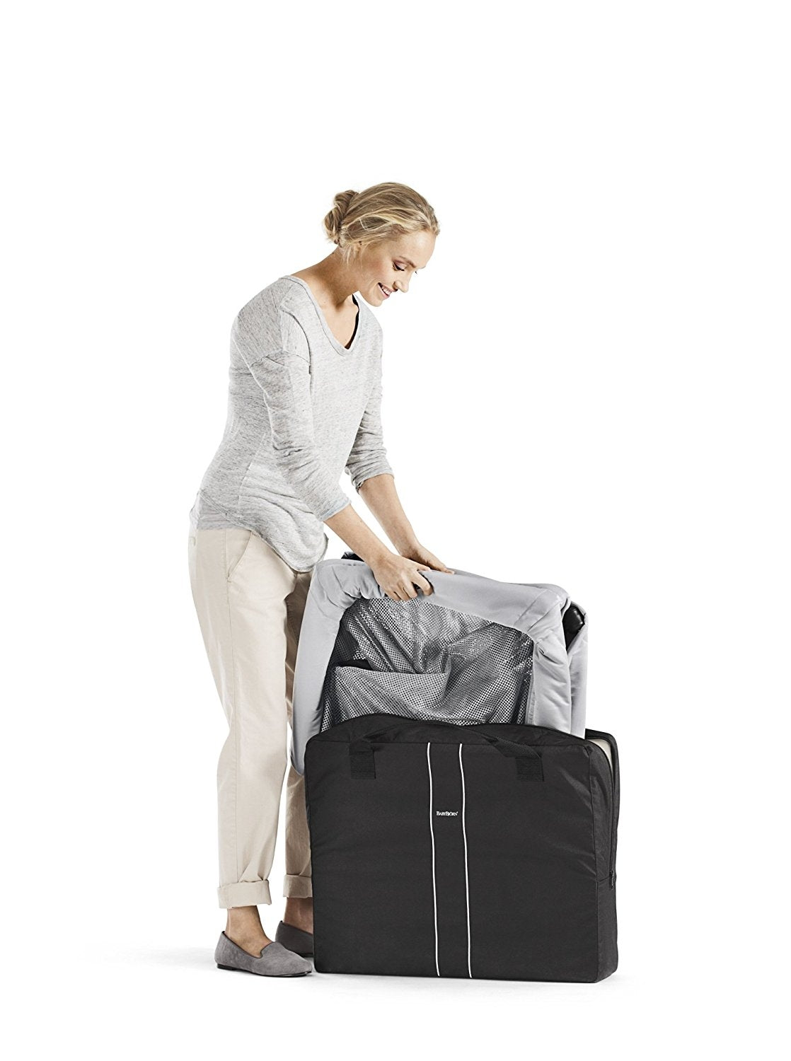 Baby Bjorn Travel Crib Light (3 Colours) - Pupsik Singapore