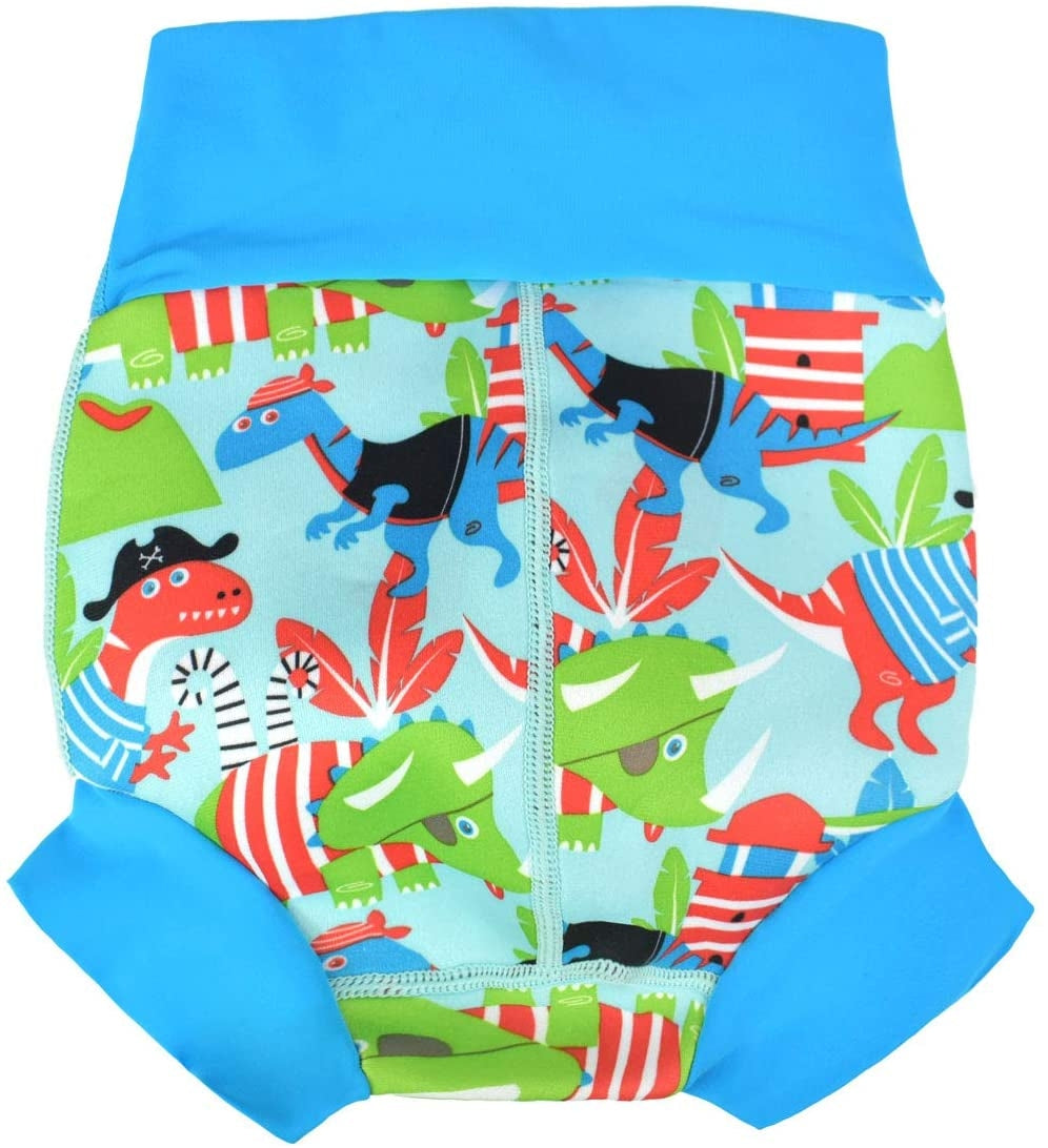 Splash About Happy Nappy Reusable Swim Diaper - Dino Pirates