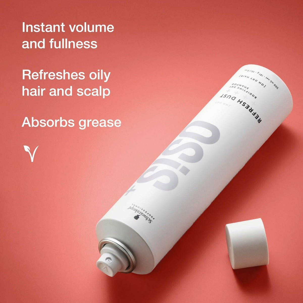 Schwarzkopf Osis+ Refresh Dust Dry Shampoo, 300ml - No Cap (Exp 01/27)