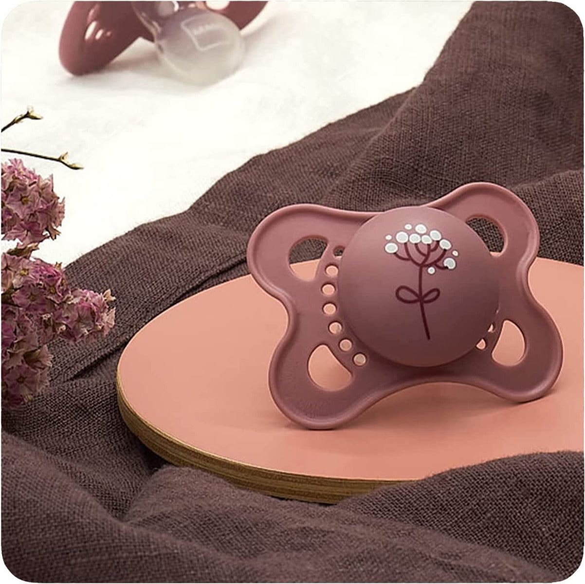 MAM Original Start Pacifier with Case, 2pk (2-6M) - 2 Assorted Designs - Pupsik Singapore
