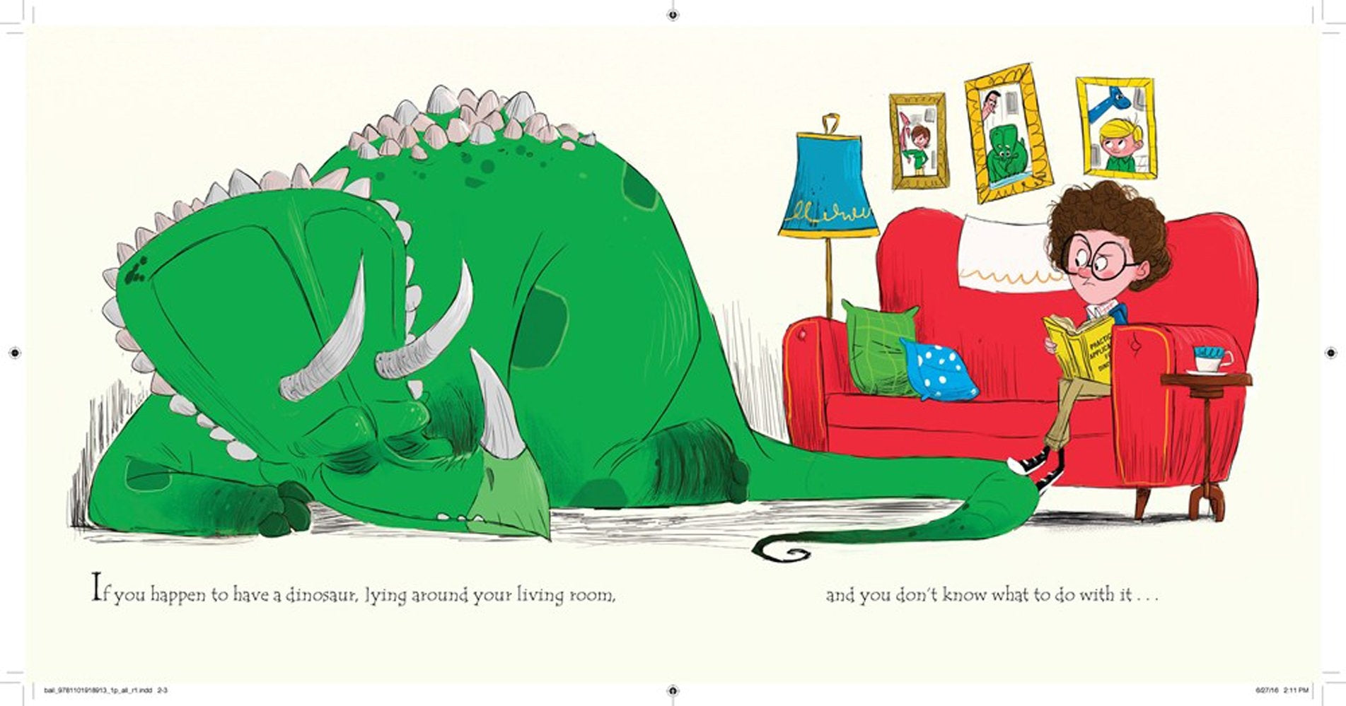 If You Happen To Have A Dinosaur Board Book