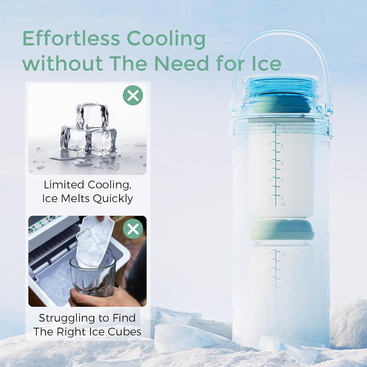 Momcozy Portable Baby Bottle Cooler for Outdoor, 22oz (4 Colors)