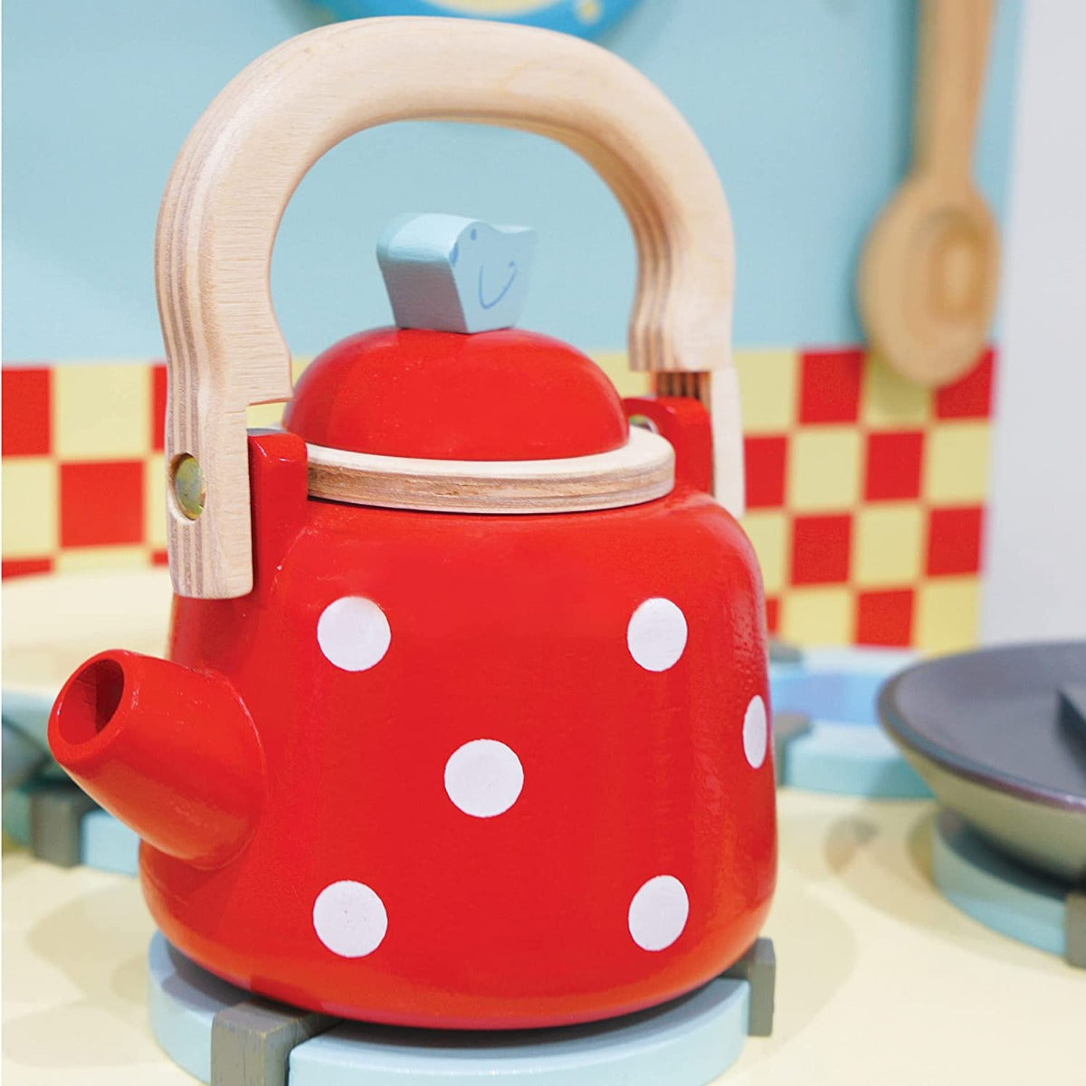 Le Toy Van Wooden Dotty Kettle