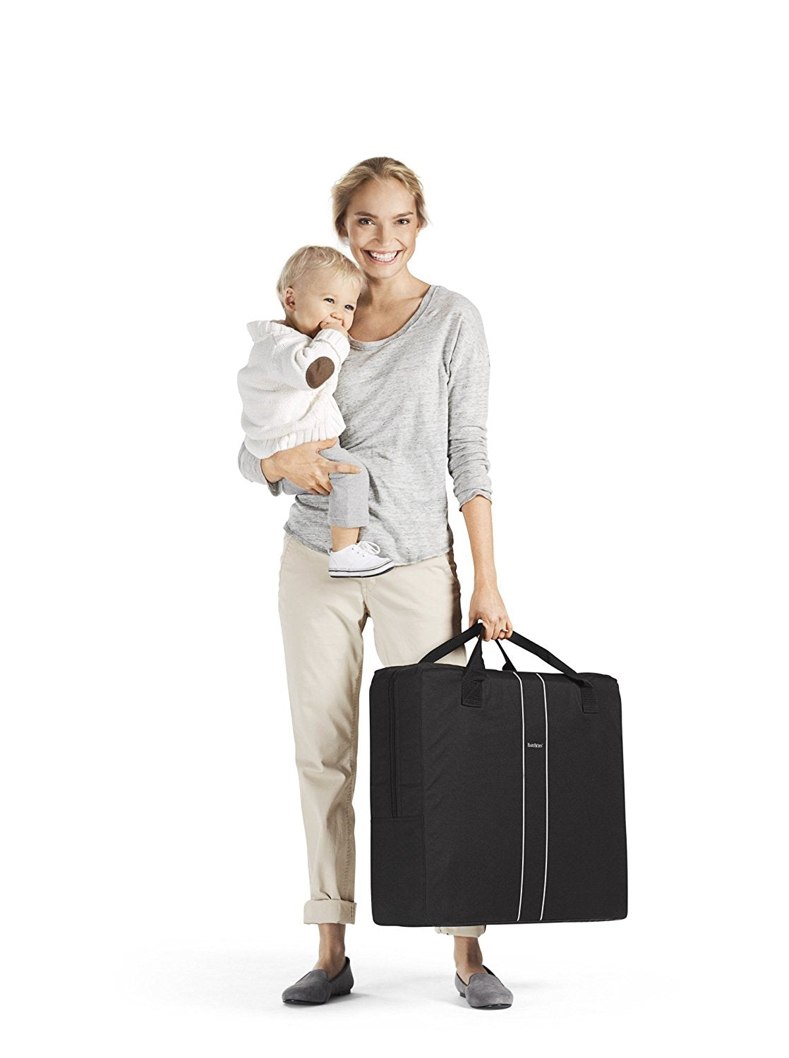 Baby Bjorn Travel Crib Light (3 Colours) - Pupsik Singapore