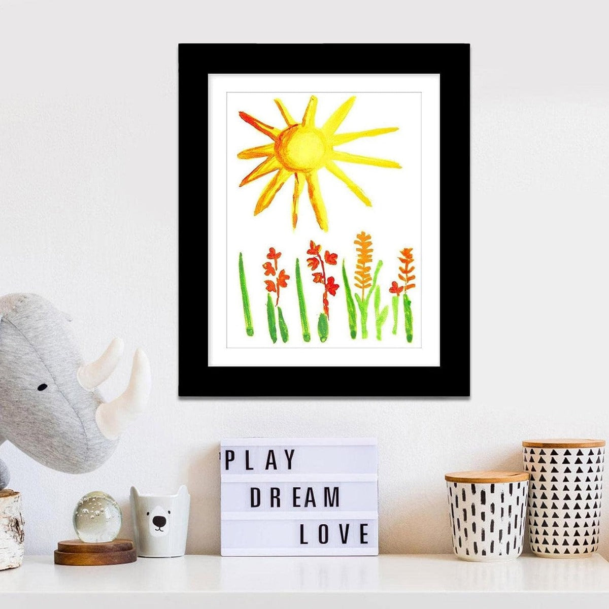 Pupsik Wooden Kids Artwork Display Frame and Storage, A3 (2 Colors) - Pupsik Singapore