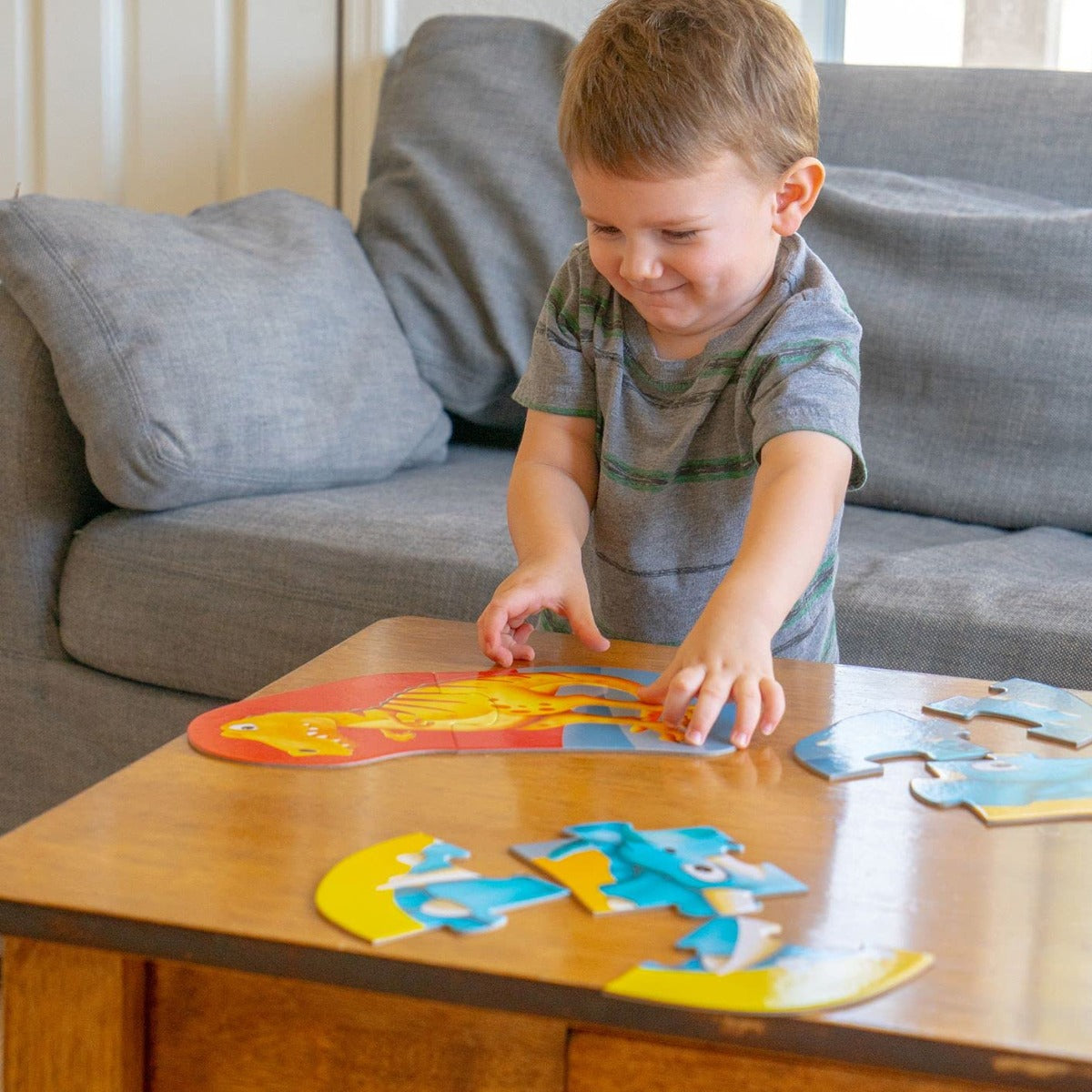 The Learning Journey First Puzzle Set 4-in-1 Box (4 Designs) - Pupsik Singapore