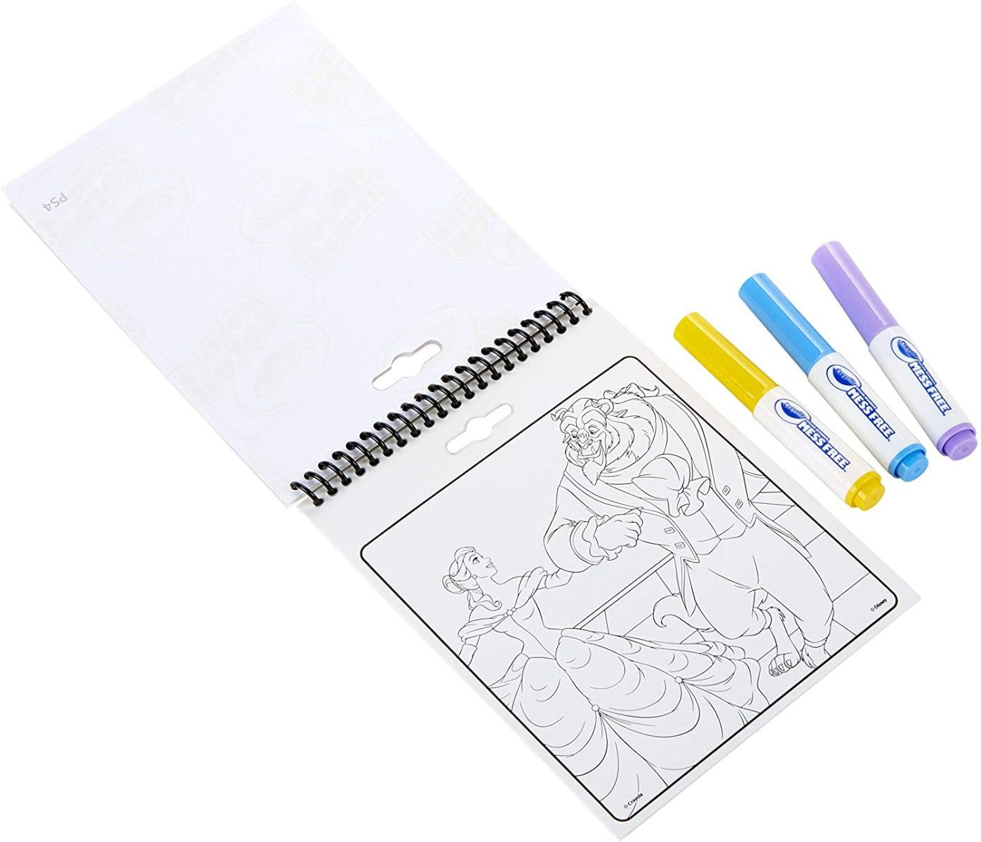 Crayola Color Wonder Mess Free Coloring Activity Pad (4 Designs) - Pupsik Singapore