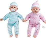 Melissa & Doug Mine to Love Twins Luke & Lucy Baby Dolls
