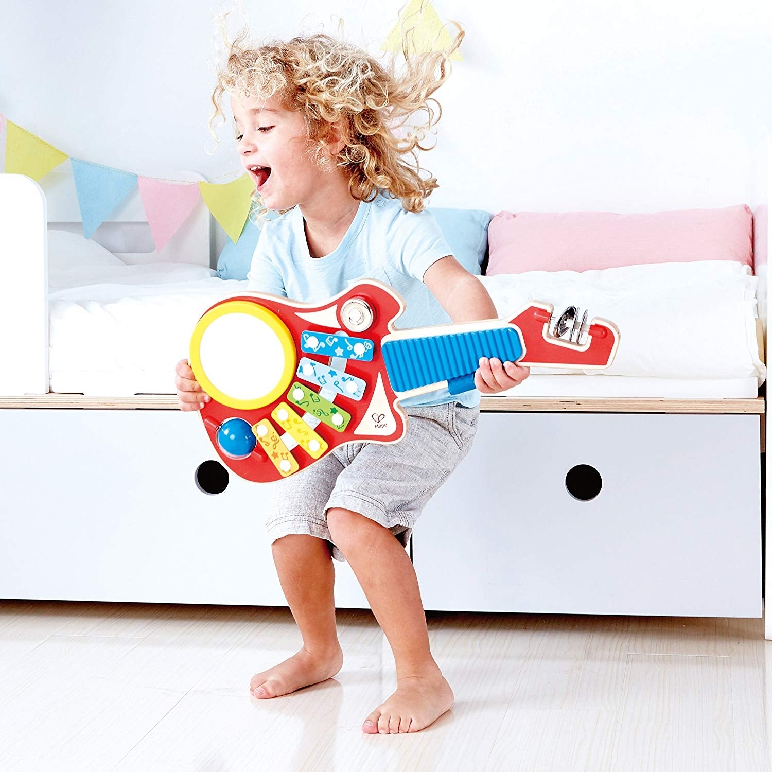 Hape 6-in-1 Music Maker Guitar