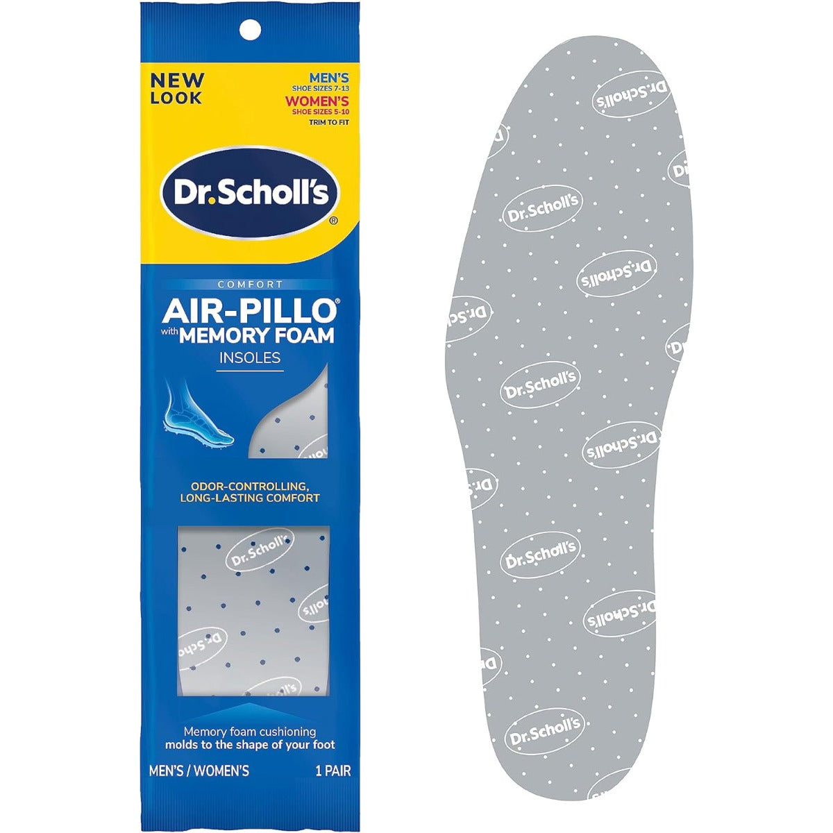 Dr Scholl's Air-Pillo With Memory Foam Insoles (Unisex)