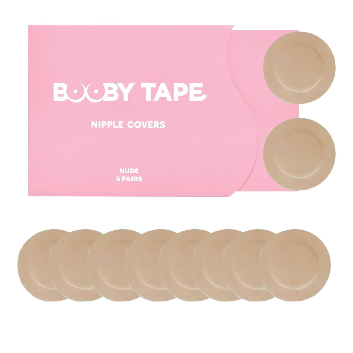 Booby Tape Nipple Covers, 5 Pairs