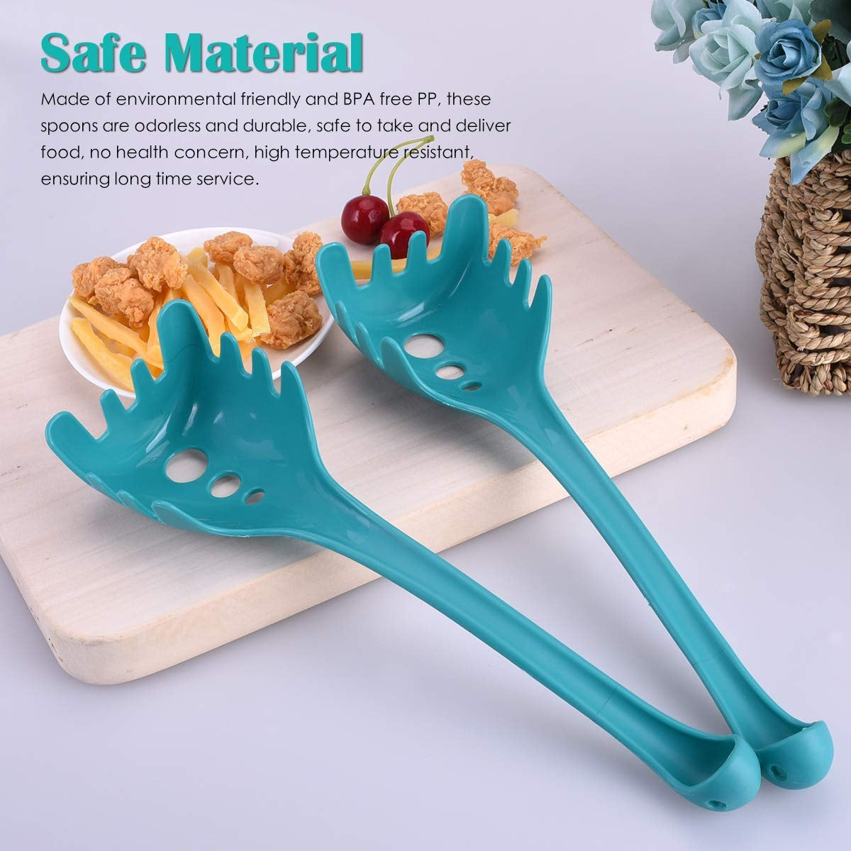 OTOTO Papa Nessie Pasta Spoon - Turquoise
