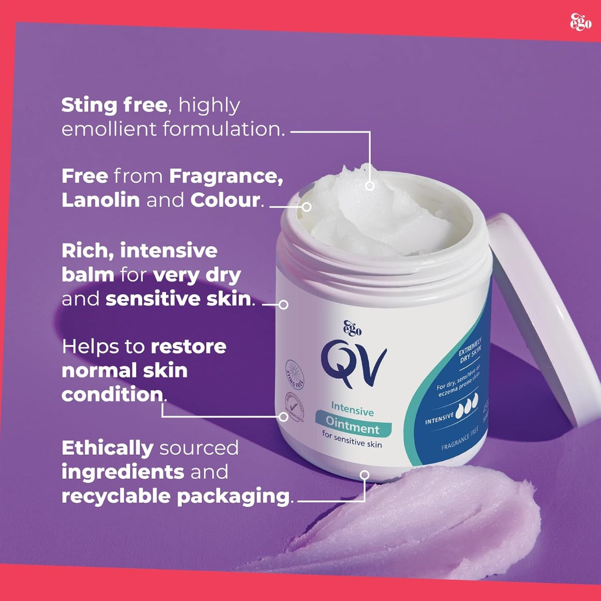QV Intensive Ointment, 450g (Exp 04/28)