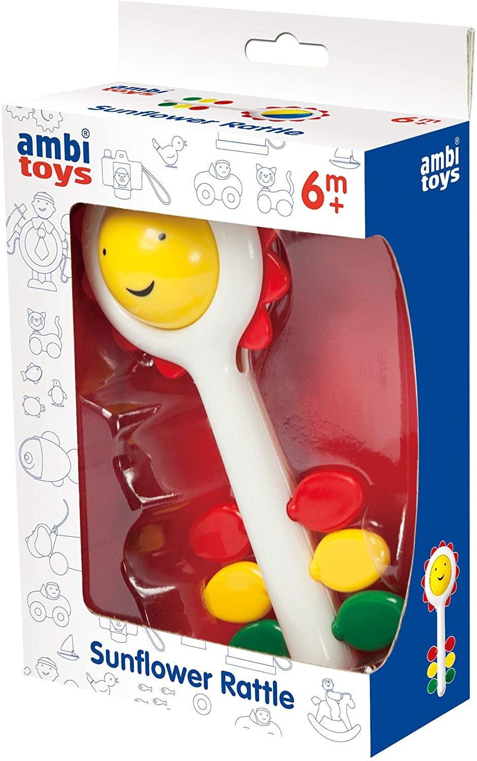 Galt Ambi Toys Sunflower Rattle