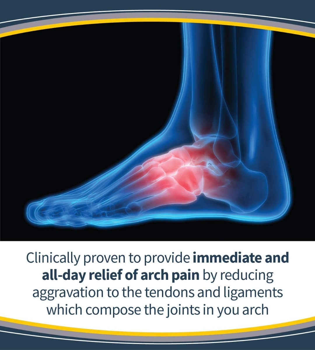 Dr Scholl's Pain Relief for Arch Pain Orthotics (2 Sizes)